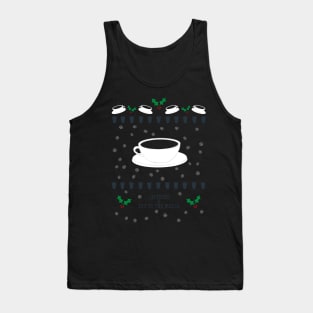 Caffeine Holiday Cheers Tank Top